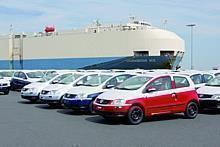 Volkswagen Werk Emden: Aussenhafen, Fahrzeugverschiffung.